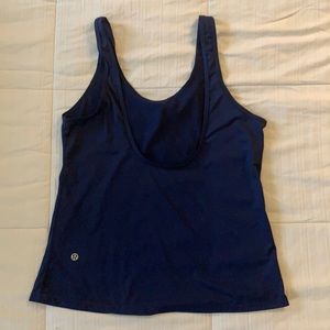 Lululemo Scoop Back Tank